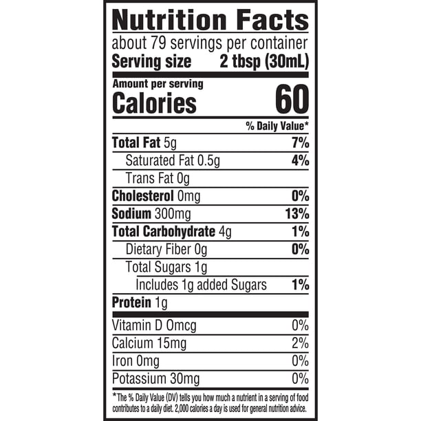 hidden valley ranch dressing nutrition Salad Dressing, 1.5 fl oz, 8 Pack Ideal for restaurants Hidden Valley Ranch Salad Dressing