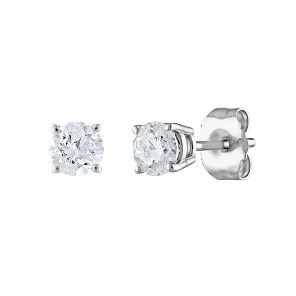 0.47 CT. T.W. Round Diamond Stud Earrings in 14K Gold