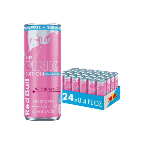 Red Bull Sugar Free Pink Edition 8.4 fl. oz., 24 pk.