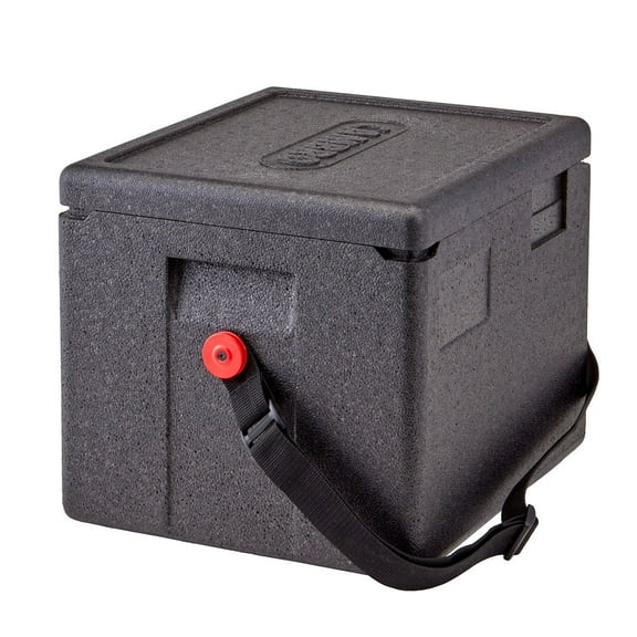 Cambro Cam GoBox Top Loading Insulated Food Pan Carrier, Half-Size EPP280WSTSW110