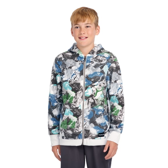 Hurley Boys Sherpa Zip Hoodie