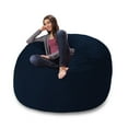 thumbnail image 4 of Comfy Sacks 5' Memory Foam Bean Bag Chair, Assorted Colors, 4 of 4