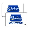 thumbnail image 1 of Charlie's Car Wash $50 Gift Card Multi-Pack, 2 x $25, 1 of 1