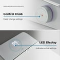 thumbnail image 16 of OVE Decors Clarke White Tall Elongated Smart Toilet with Bidet Toilet Seat, 16 of 18