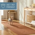 thumbnail image 4 of Town & Country Basics Pax Herringbone Textured Machine Washable Area Rug, Assorted Sizes and Colors, 4 of 12