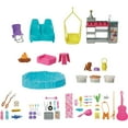 thumbnail image 5 of Barbie Dream Camper Playset with Roof Tent, BBQ Grill with Color-Change Feature & Accessories, 5 of 6