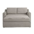 thumbnail image 4 of Serta Harvard Full Convertible Polyester Fabric Loveseat, 4 of 23