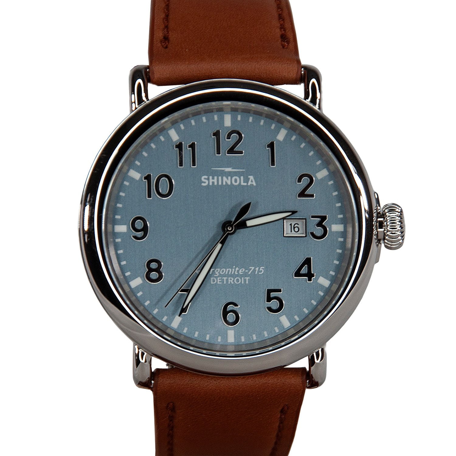 Shinola Runwell Quartz Leather Watch, 47mm - Samsclub.com