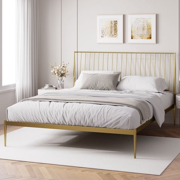 Zinus Night Therapy Harper 41" Metal Platform Bed Frame, Assorted Sizes