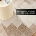 thumbnail image 5 of Nicole Miller Ombre Chevron Indoor/Outdoor Area Rug, 5 of 11