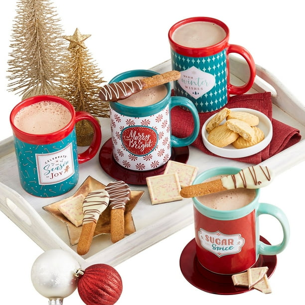 Holiday Ceramic Mug Break-a-Part Gift Set, 4 pk. - Samsclub.com