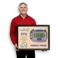 thumbnail image 4 of YouTheFan TCU Horned Frogs 25-Layer Football Stadium View 3D Wall Art, 4 of 5