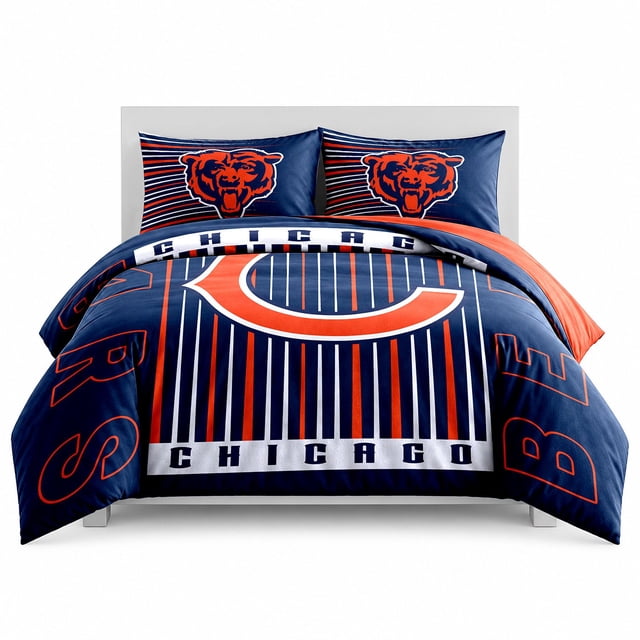 Logo Brands Chicago Bears Full/Queen Comforter Set