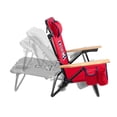thumbnail image 5 of Logo Brands Arizona Wildcats Reclining Beach Chair, 5 of 6