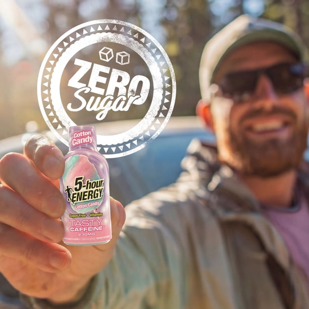 トロピカルロマンスジュース 5-hour ENERGY Shot, Cotton Candy 1.93 fl. oz., 24 pk. - Samsclub.com