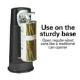 thumbnail image 3 of Hamilton Beach 76611FG FlexCut Electric Can Opener, Cordless & Rechargeable, Black with Chrome Accents, 3 of 8