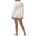 thumbnail image 3 of 525 Women's 2-Piece Hoodie and Short Pajama Set, 3 of 7