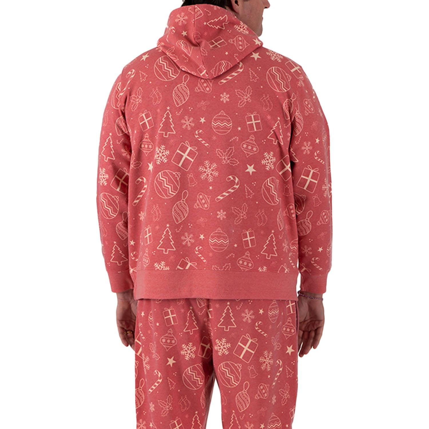 Dec. 25th Men's Holiday Fleece 2-Piece Hoodie & Jogger Set