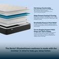 thumbnail image 3 of Serta Elizabethtown Plush Euro-Top Mattress Set, 3 of 12