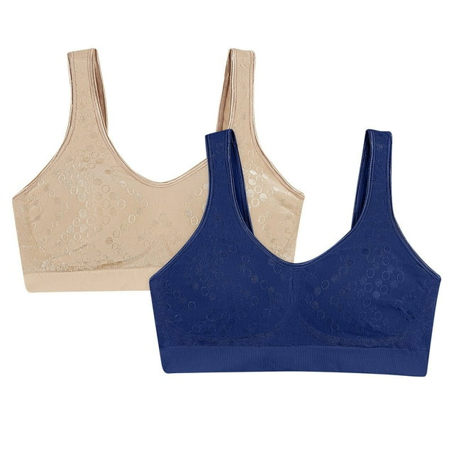 Bali Comfort Revolution Women's 2-Pack Wire-Free Shaping Bra