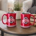 thumbnail image 5 of Logo Brands Ohio State Buckeyes 14oz Relief Mug Set, 5 of 5