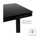 thumbnail image 8 of Seville Classics airLIFT Electric Tempered Glass Height Adjustable Desk, 48" x 24", 8 of 15
