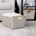 thumbnail image 3 of Member's Mark Decorative Handwoven Storage Baskets, 17.25” L x 13” W x 9.65" H Set of 4, 3 of 7