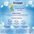 thumbnail image 2 of Snuggle Fabric Softener Dryer Sheets, Blue Sparkle, 320 ct., 2 of 7