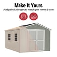 thumbnail image 10 of Handy Home Products Gable 10' x 16' Outdoor Wooden Shed, 10 of 15