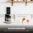 thumbnail image 6 of Ninja CREAMi Ice Cream Maker, White, 5 One-Touch Programs, (2) 16oz Pints with Storage Lids, 6 of 12