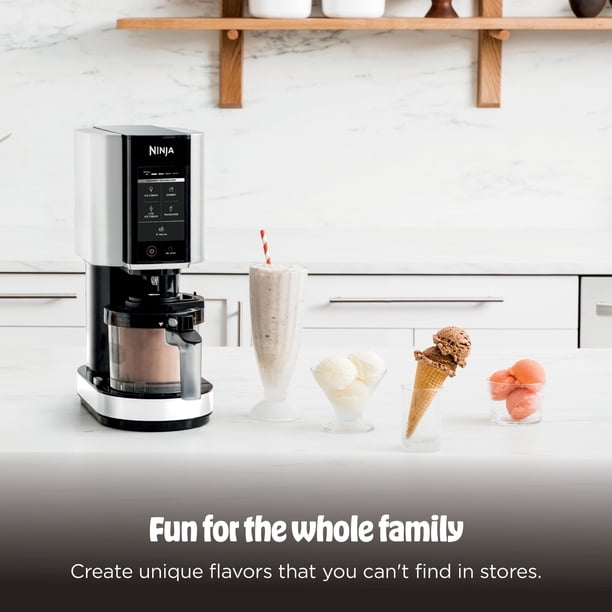 Ninja CREAMi 5-in-1 Ice Cream Maker with 2 16oz Pints with Storage