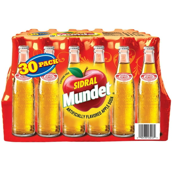 Sidral Mundet Apple Soda, 11.16 fl. oz., 30 pk.