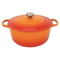 thumbnail image 2 of Le Creuset Signature Cast Iron Round Dutch Oven, Assorted Sizes, 2 of 4