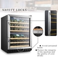 thumbnail image 6 of Lanbo 24 Inch 51 Bottle Wine Cooler Fridge, 6 of 15