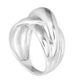 thumbnail image 3 of Sculpted Twist Ring in Sterling Silver, 3 of 9