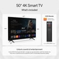 thumbnail image 3 of VIZIO 50" Class 4K Series LED Smart TV, 3 of 18