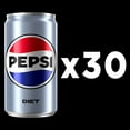 thumbnail image 3 of Diet Pepsi Original Mini Cans, 7.5 fl. oz., 30 pk., 3 of 8