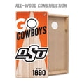 thumbnail image 3 of YouTheFan Oklahoma State Cowboys 2'x4' Cornhole Board Set, 3 of 6