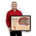 thumbnail image 4 of YouTheFan USC Trojans 25-Layer Football Stadium View 3D Wall Art, 4 of 5