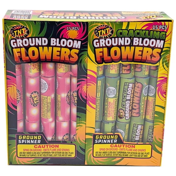 TNT Fireworks Ground Bloom Flowers