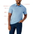 thumbnail image 6 of Member's Mark Men's Pattern Performance Polo, 6 of 8