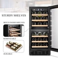 thumbnail image 11 of Lanbo 15 Inch Wine Cooler Fridge, 11 of 15