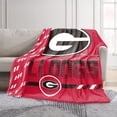 thumbnail image 2 of Logo Brands Georgia Bulldogs 60"x70" Super Plush Blanket, 2 of 7