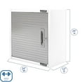 thumbnail image 3 of Seville Classics UltraHD Wall Storage Cabinet, 24" W x 12" D x 24" H, 3 of 12
