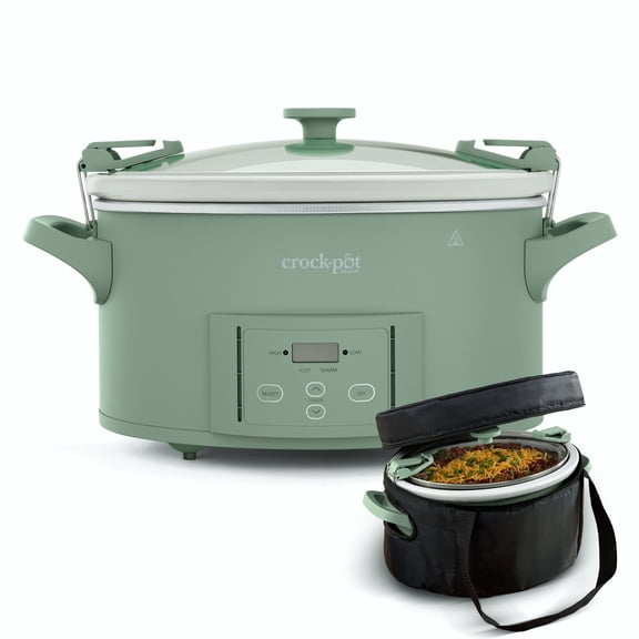 Crock-Pot 7 Quart Programmable Slow Cooker with Travel Bag