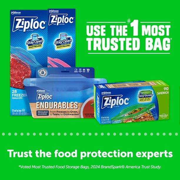 Ziploc Easy Open Tab Sandwich Bags, 580 ct. - Samsclub.com