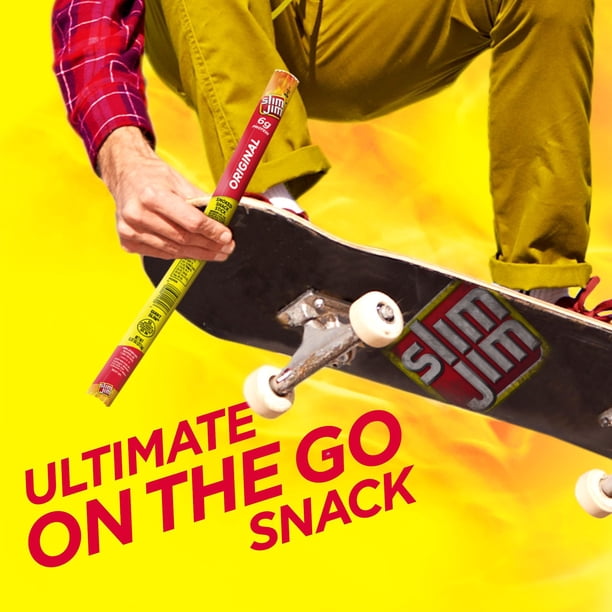 Slim Jim Giant Smoked Meat Sticks, Original Flavor, 0.97 oz., 24