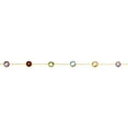 thumbnail image 3 of Multi Gemstone Station Necklace in 14K Gold, 3 of 7
