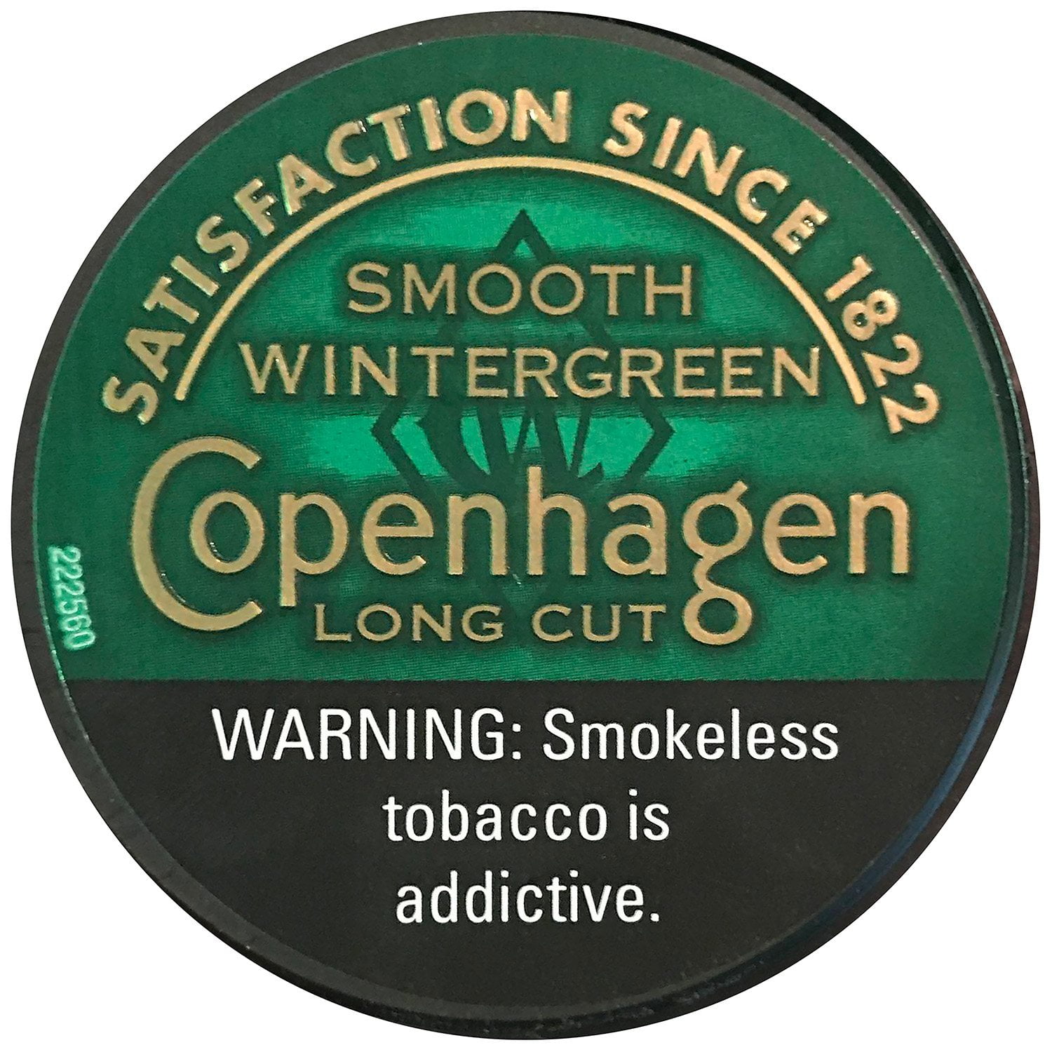Copenhagen Long Cut Smooth Wintergreen 1.2 oz., 5 pk. - Samsclub.com, image size:1500x1500