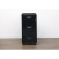 thumbnail image 1 of Hirsh 18" Deep 3 Drawer Mobile Letter Width Vertical File Cabinet, 1 of 18